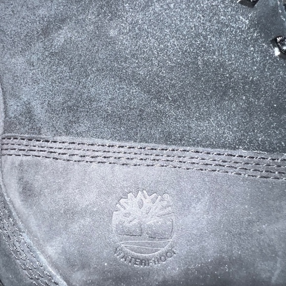 New TIMBERLAND AUTHENTIC WP FLEECE FOLD DOWN BLACK NUBUCK - Picture 2 of 7